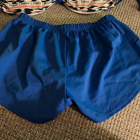 VS bikini. Strapless top size S and boy shorts size X small. Matched set. - Picture 2 of 4